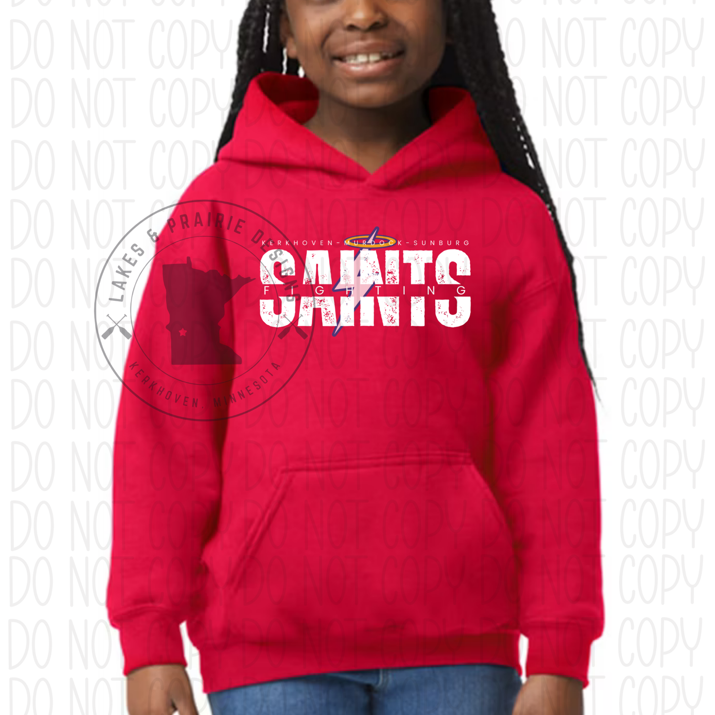 KMS Faded Bolt Youth Sizes