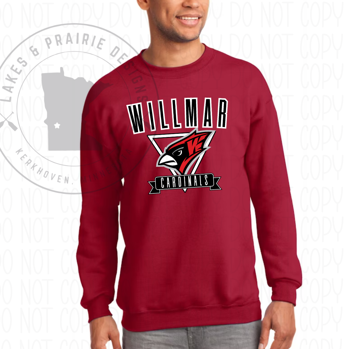 Vintage Willmar Cardinals Tall Apparel