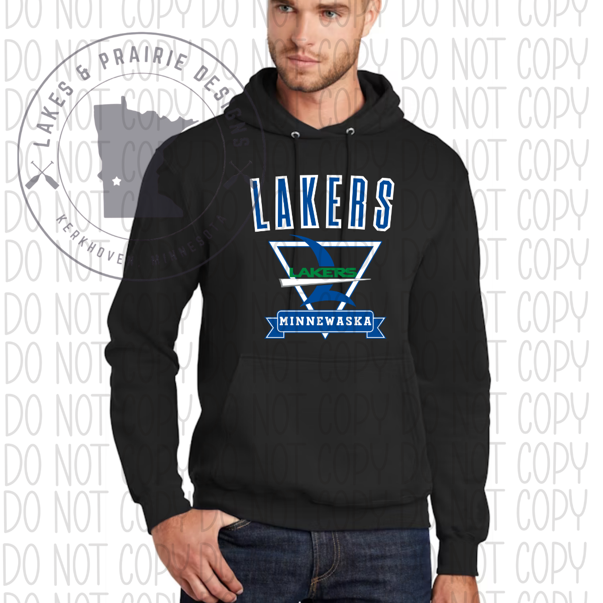 Vintage Minnewaska Lakers Tall Apparel