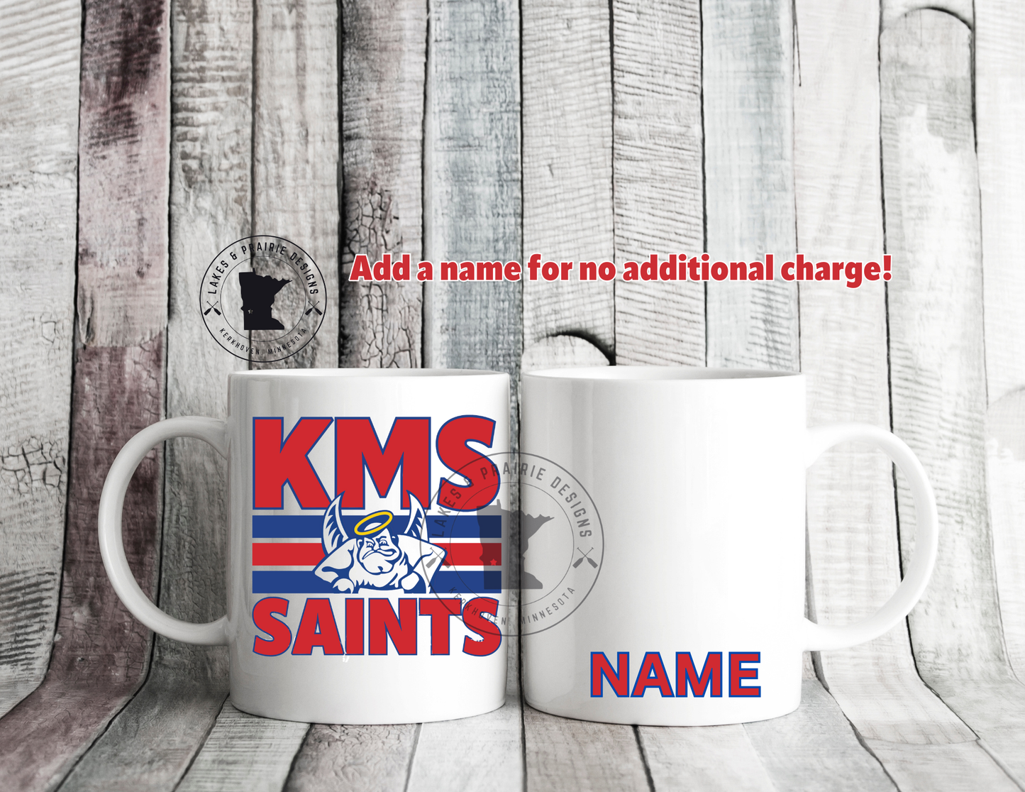 KMS Saint Lines 15 oz. Ceramic Coffee Mug