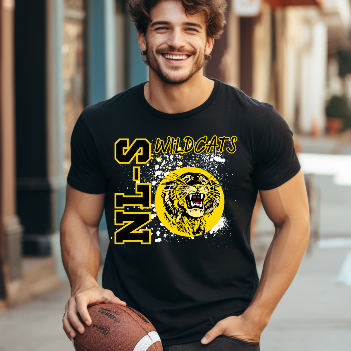 Splatter NLS Wildcats Adult Apparel