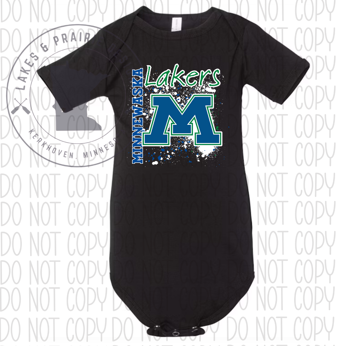 Splatter Minnewaska Lakers Infant