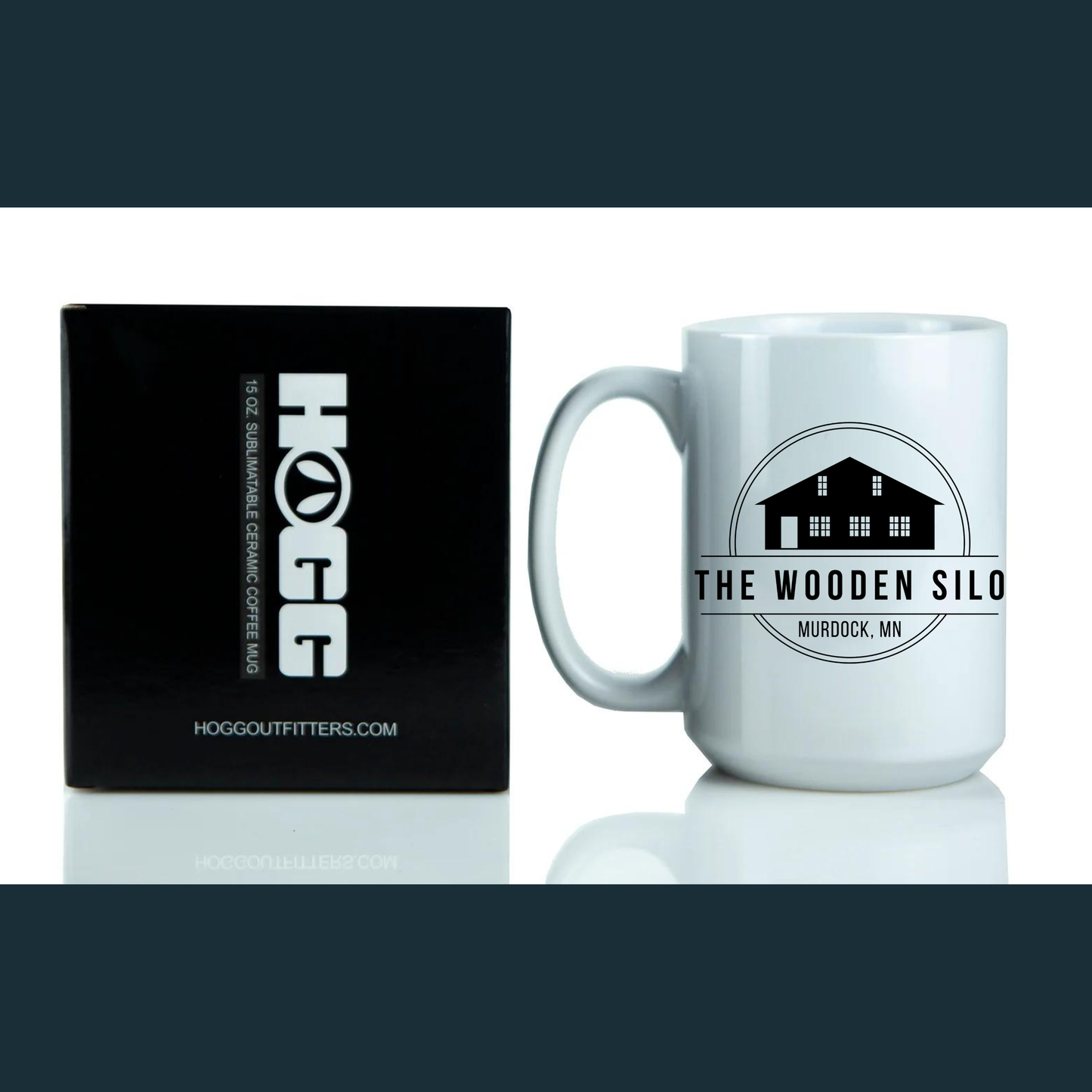 The Wooden Silo 15 oz. Ceramic Coffee Mug
