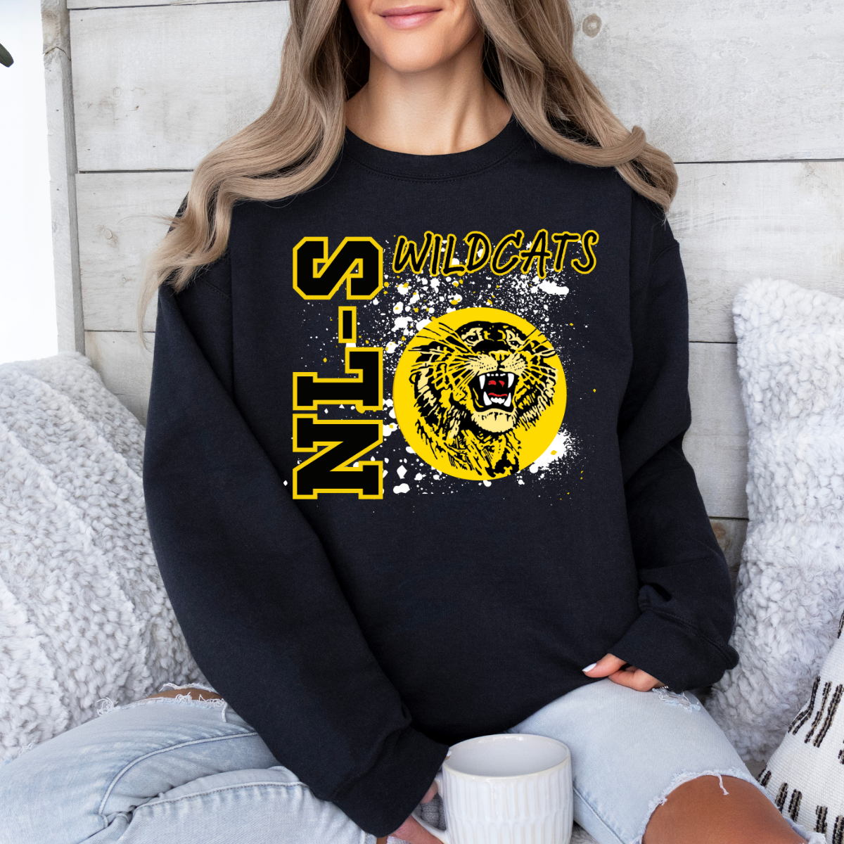 Splatter NLS Wildcats Adult Apparel