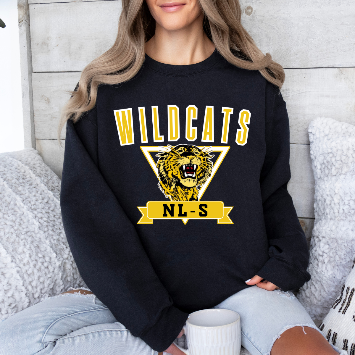 Vintage NLS Wildcats Adult Apparel