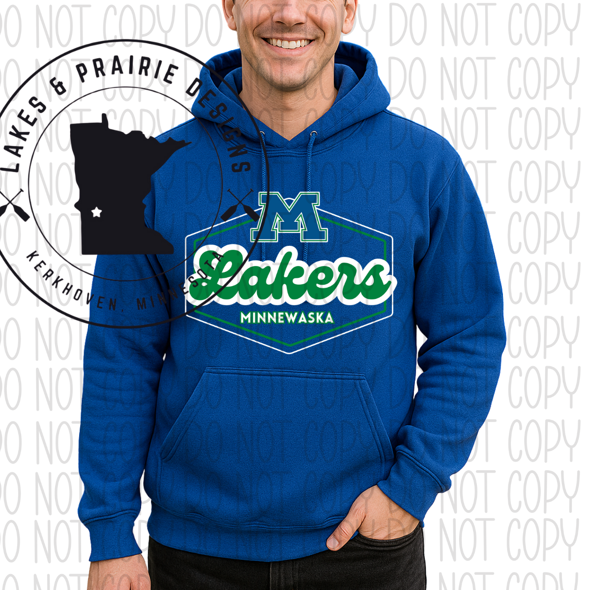 Retro Minnewaska Lakers Adult Apparel