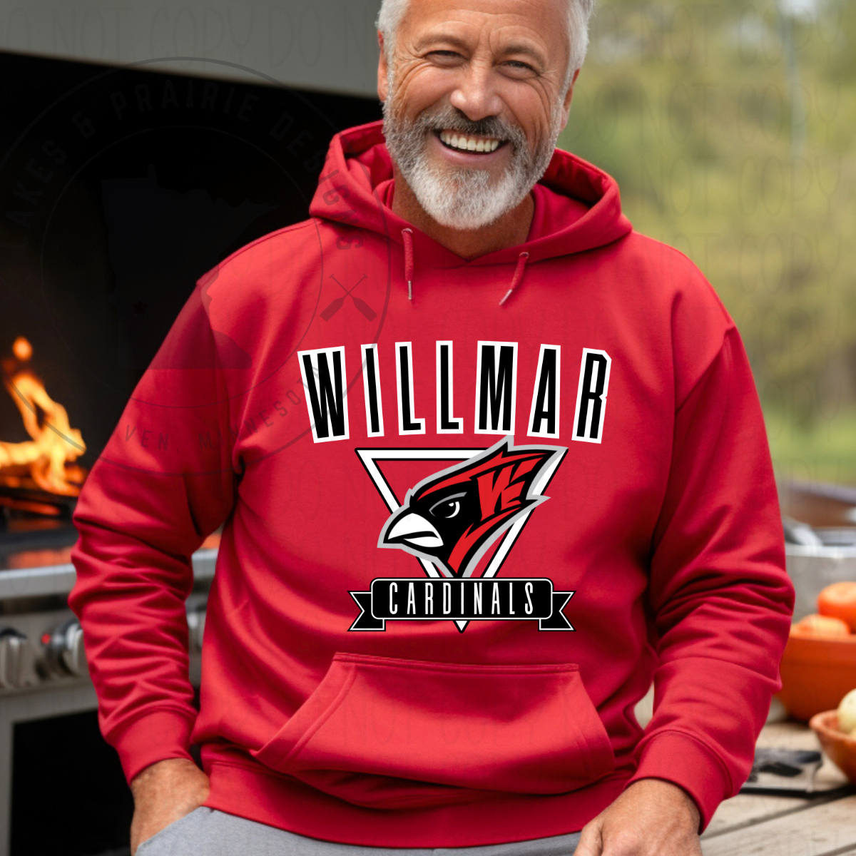 Vintage Willmar Cardinals Adult Apparel
