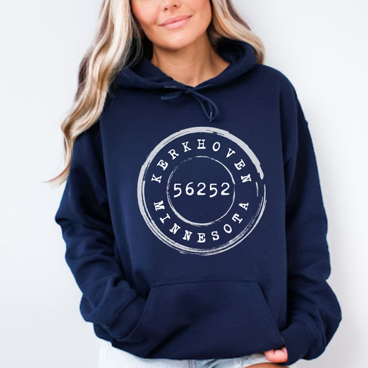 Custom Town with Zip Code  Adult Apparel