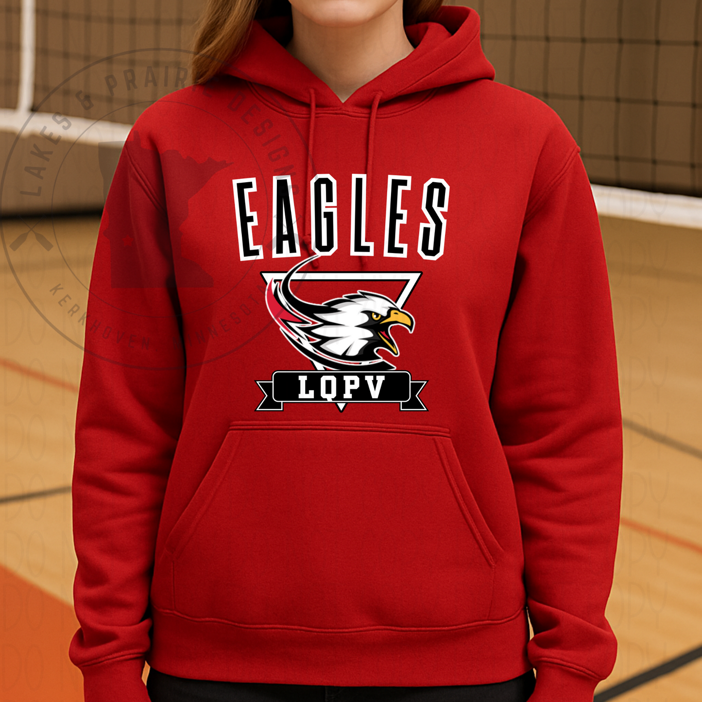 Vintage LQPV Eagles Adult Apparel