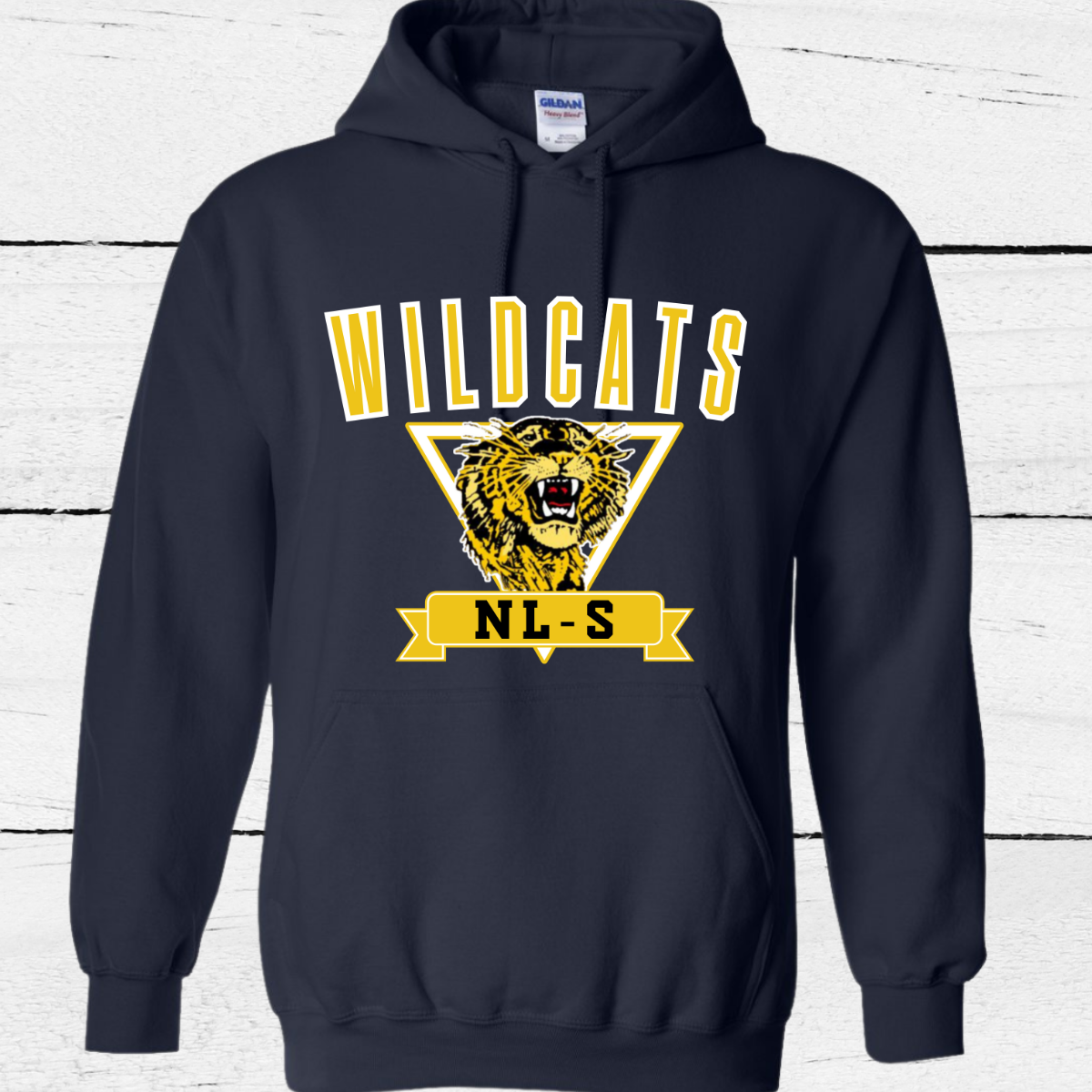 Vintage NLS Wildcats Adult Apparel