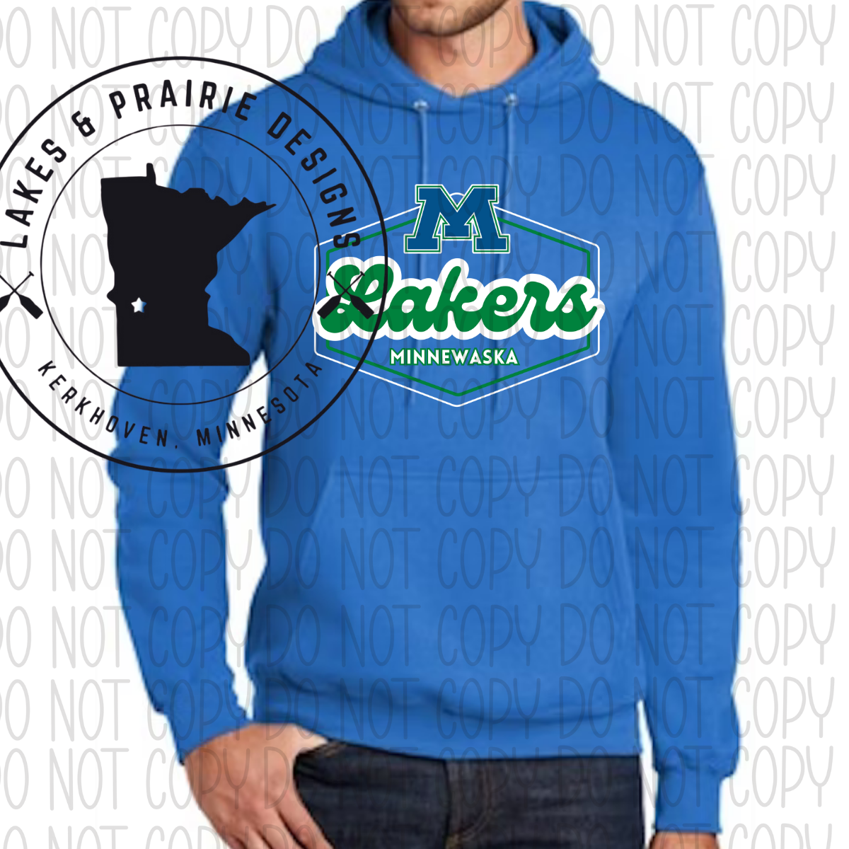 Retro Minnewaska Lakers Tall Apparel