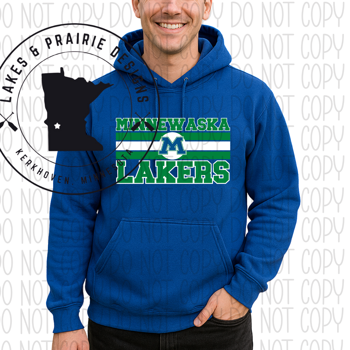 Lines Minnewaska Lakers Adult Apparel
