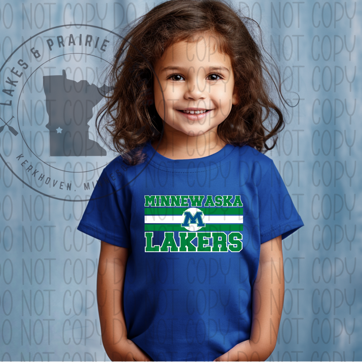 Lines  Minnewaska Lakers Toddler T-Shirt