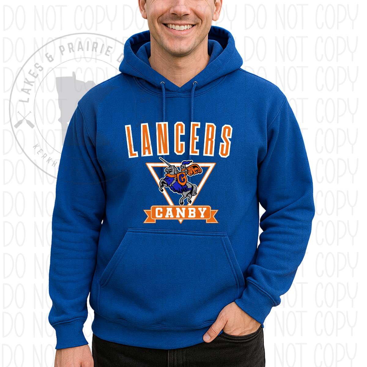 Vintage Canby Lancers Adult Apparel