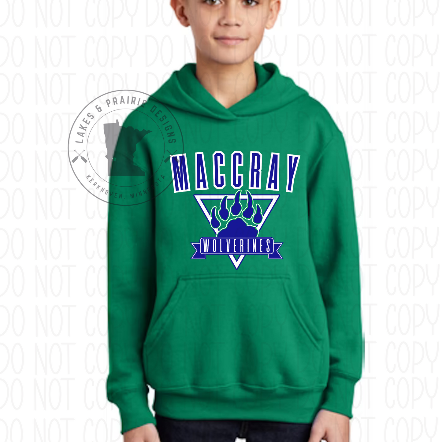 Vintage Maccray Wolverines Youth Sizes