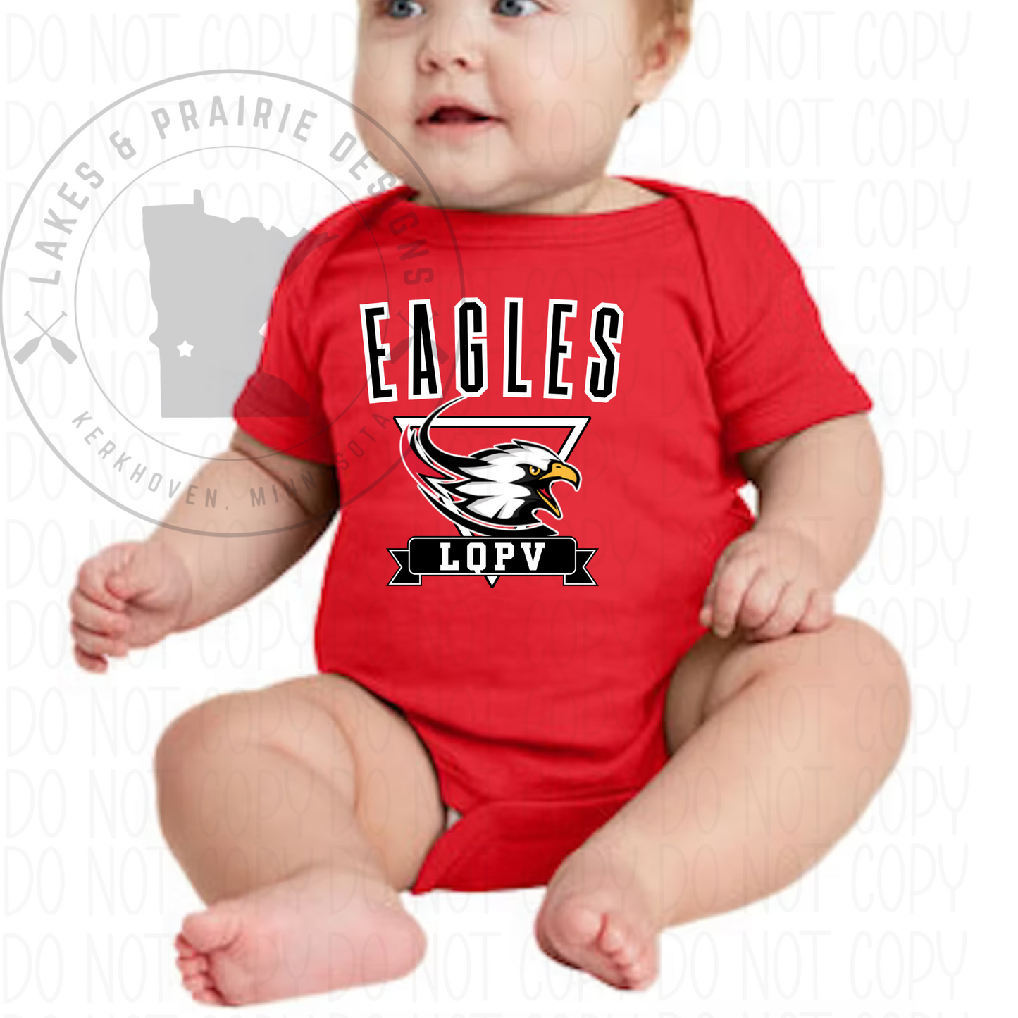Vintage LQPV Eagles Infant