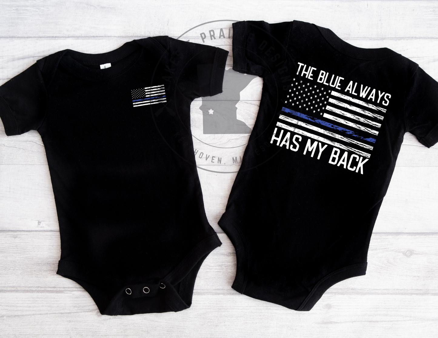 The Blue Always Has My Back Infant Bodysuit