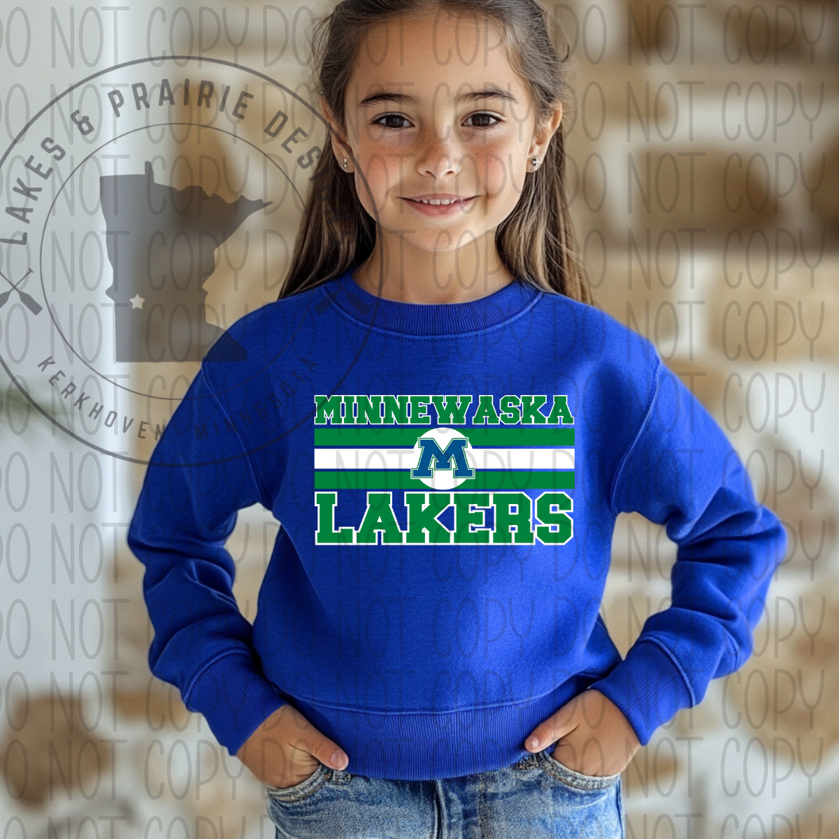 Lines Minnewaska Lakers Youth Sizes