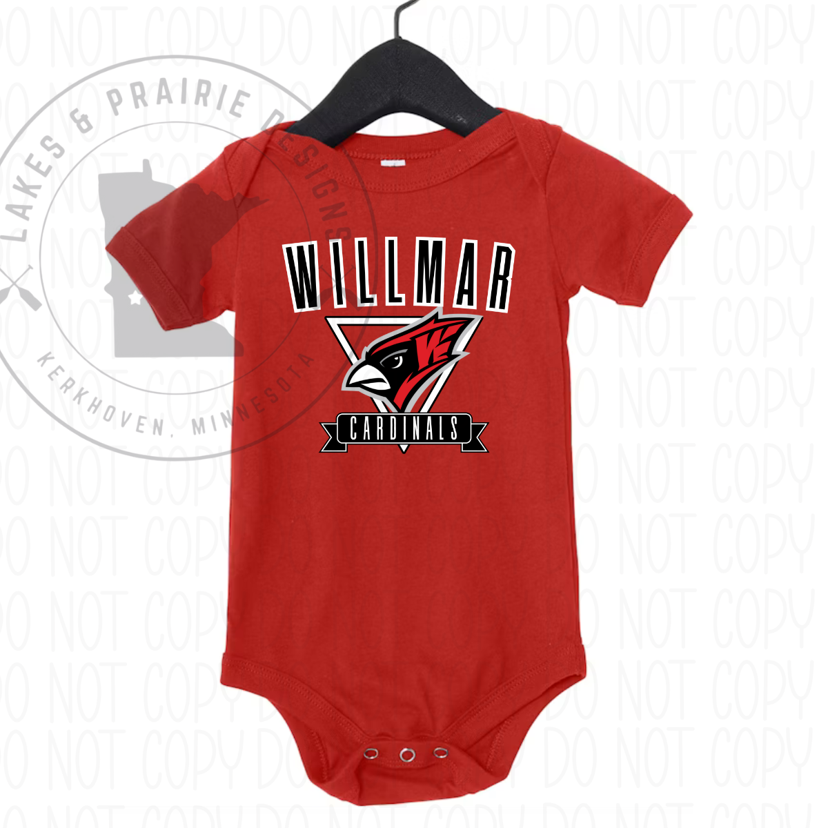 Vintage Willmar Cardinals Infant