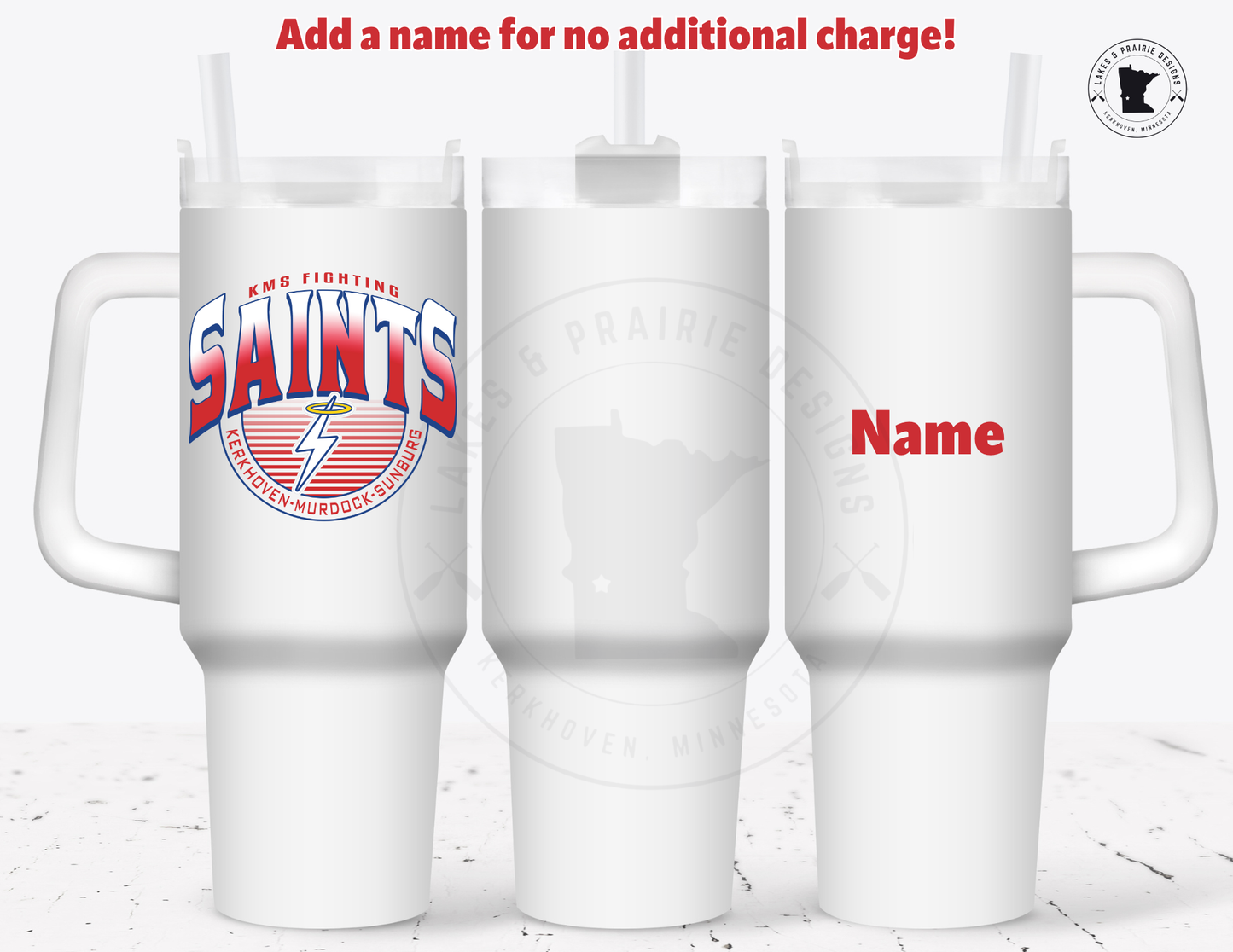 KMS Retro 30 or 40 oz.