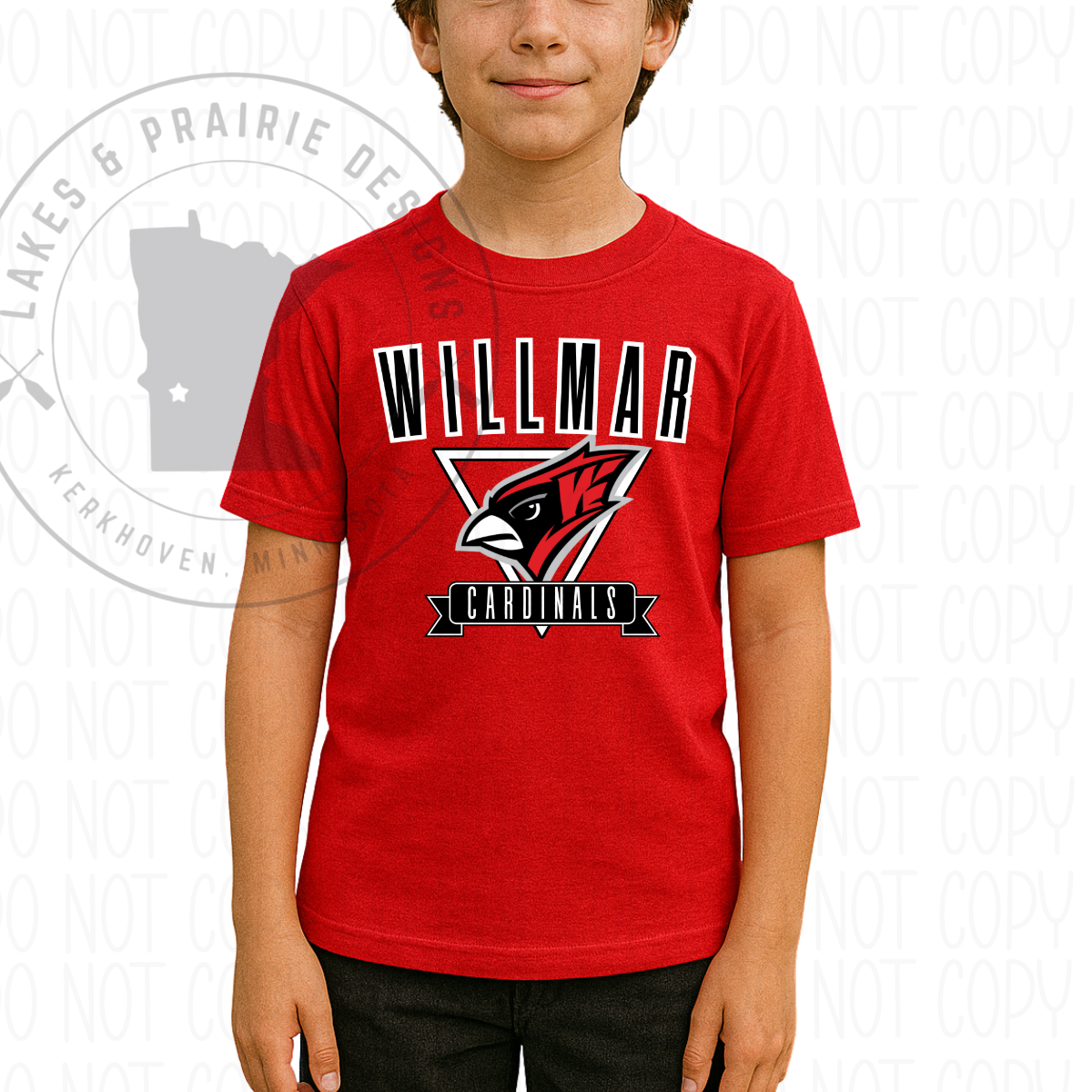 Vintage Willmar Cardinals Toddler T-Shirt