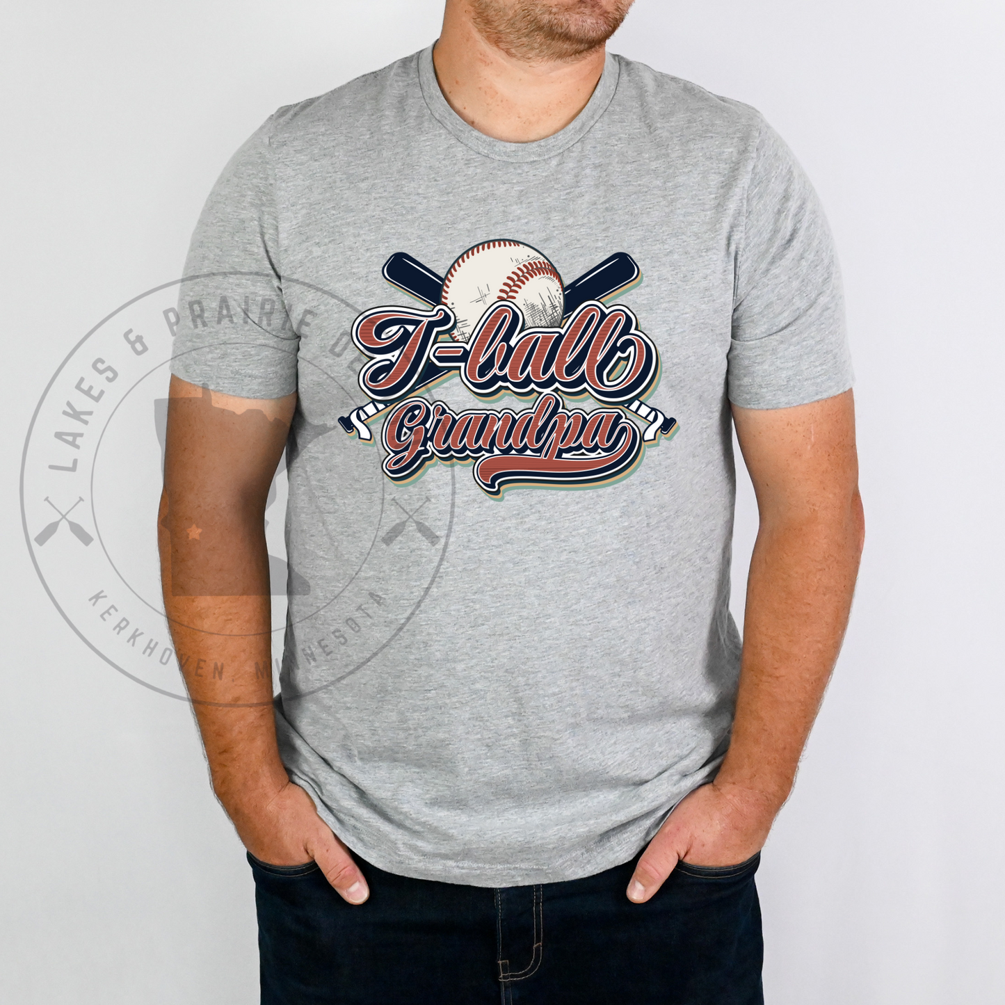 T-Ball Grandpa Ball/Bat