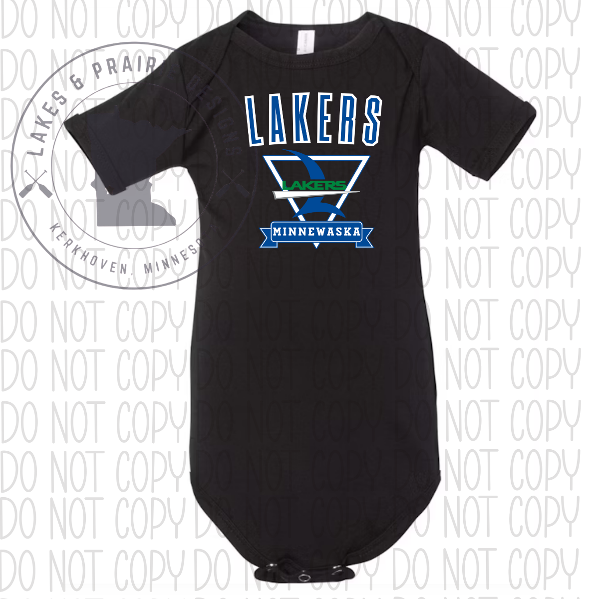 Vintage Minnewaska Lakers Infant