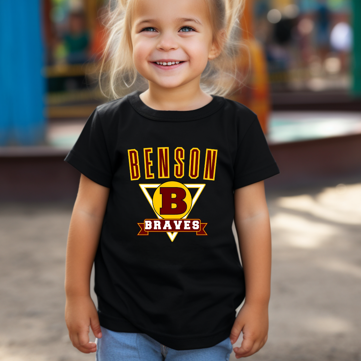 Vintage Benson Braves Toddler T-Shirt