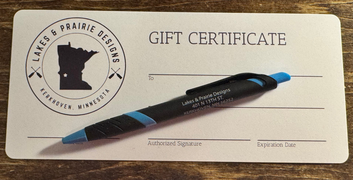 Gift Certificates