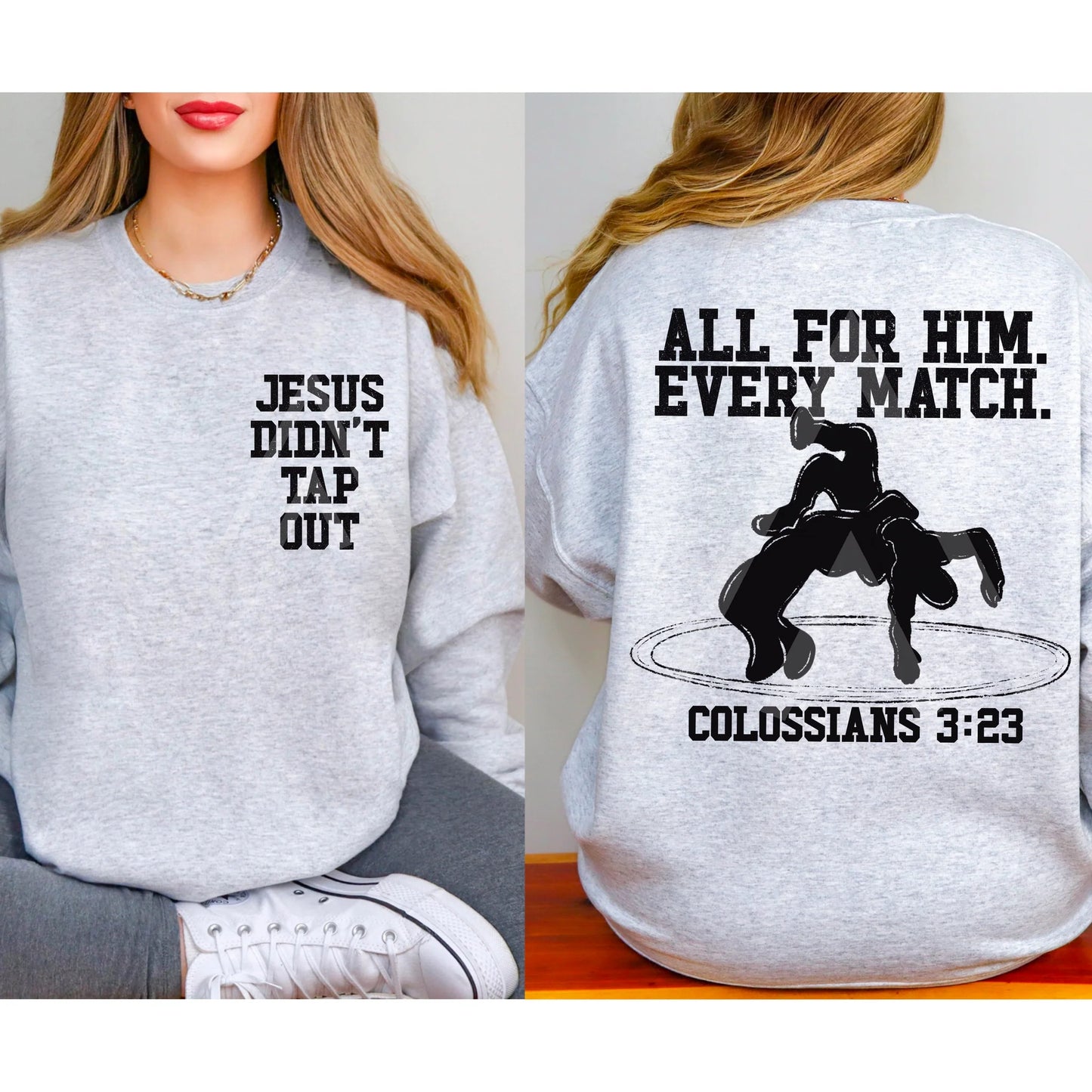 Jesus Didn't Tap Out Wrestling