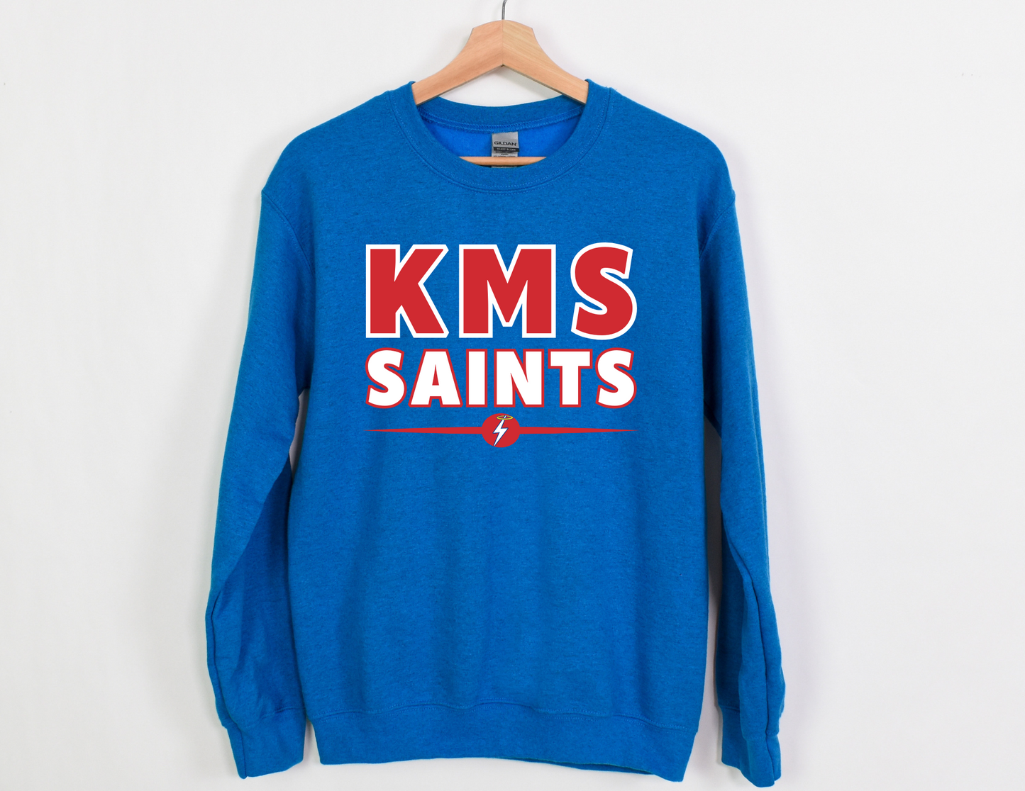 KMS Saints Youth and Adult Crewneck Sweatshirt