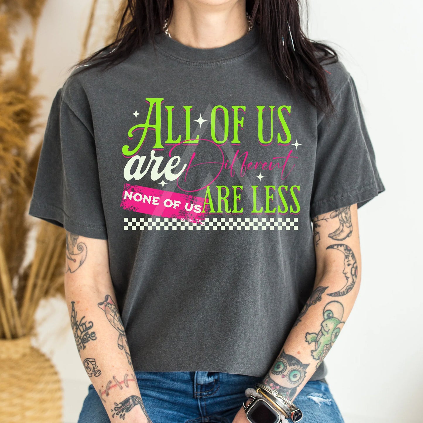 All of us are Different, None of us are Less