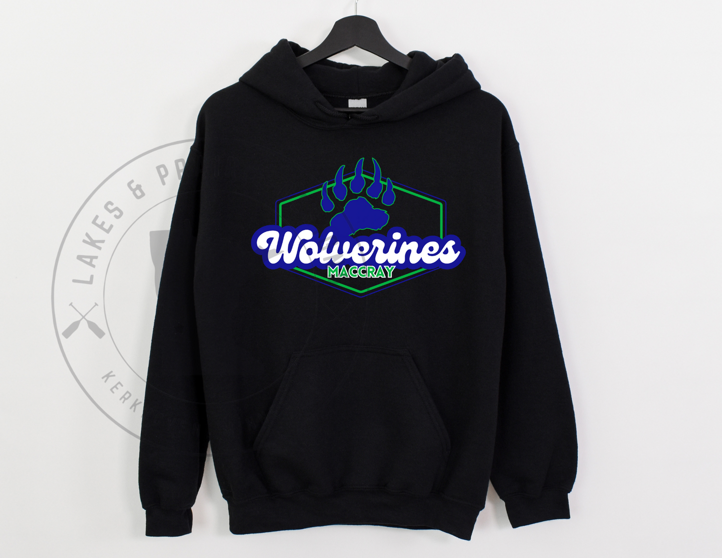 Retro Maccray Wolverines Adult Apparel