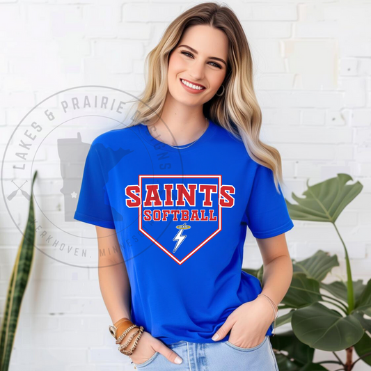 KMS Saints Softball Bella Canvas T-Shirt