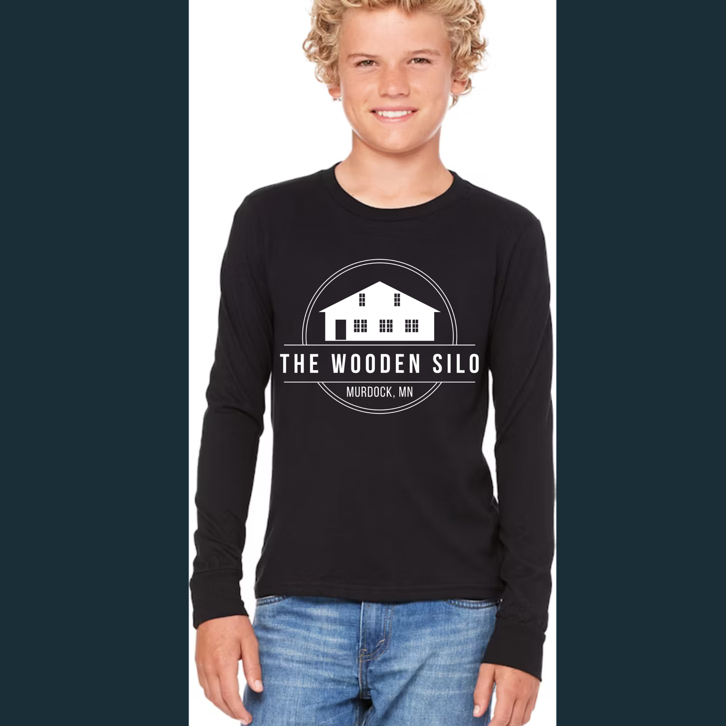 The Wooden Silo Youth Bella Canvas Long Sleeve Shirt