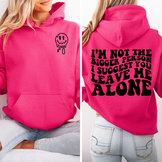 Not the Bigger Person