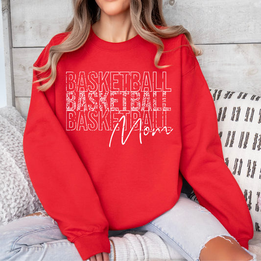 Grunge Basketball Mom