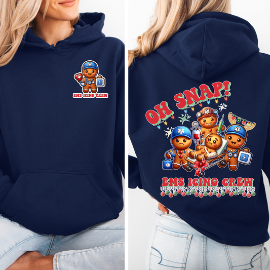 Oh Snap Christmas EMS Front/Back