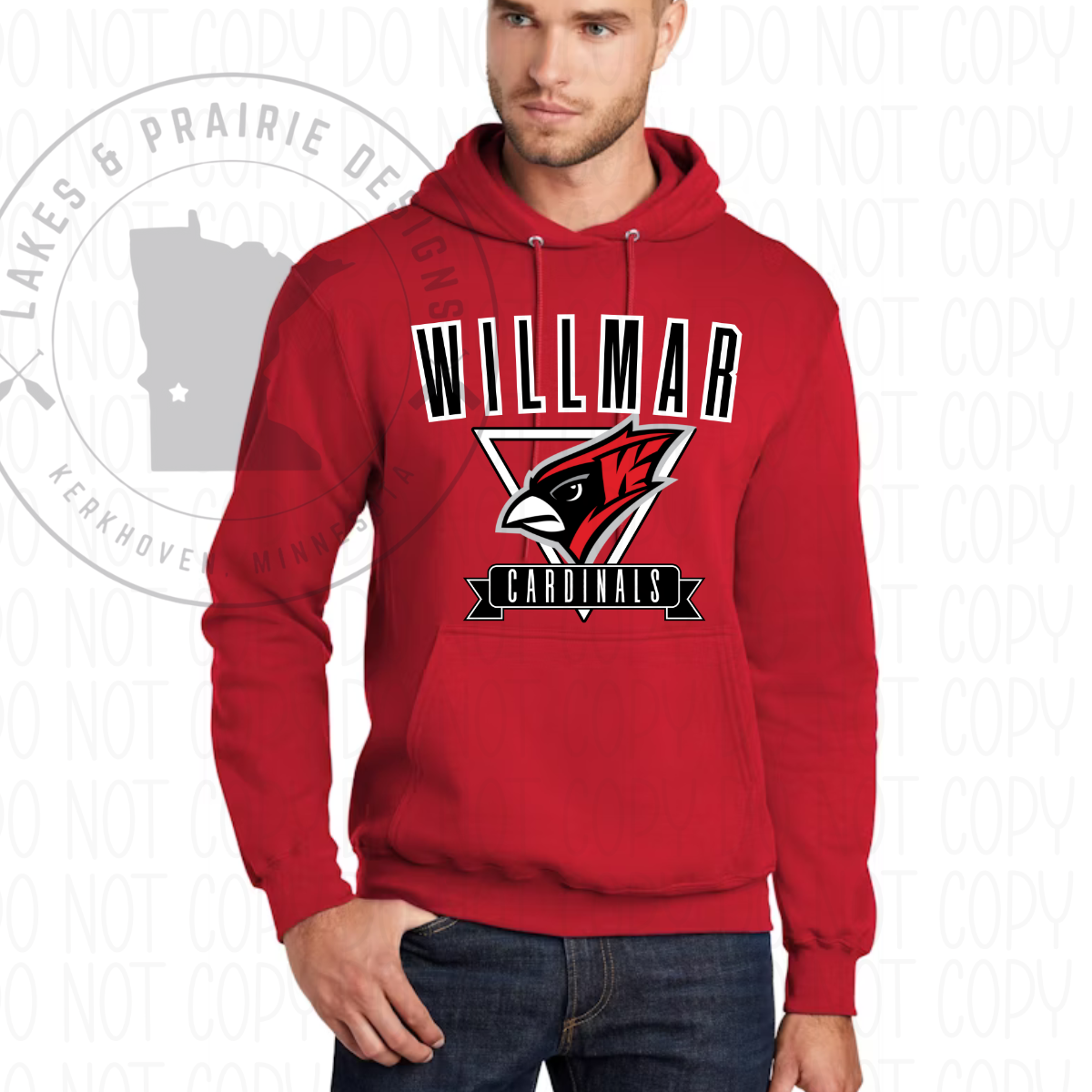 Vintage Willmar Cardinals Tall Apparel