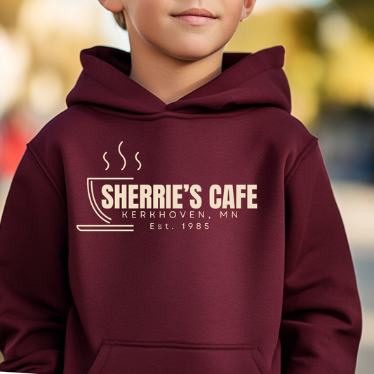 Sherrie's Cafe Youth Hoodie
