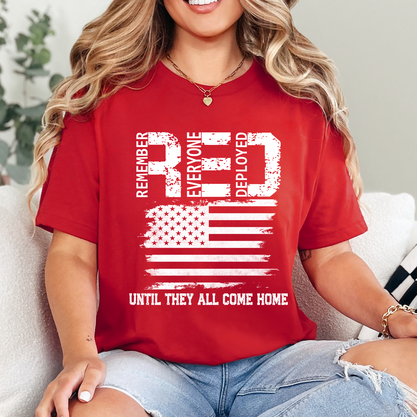 Until They All Come Home- Red