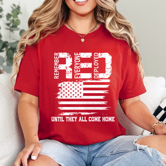 Until They All Come Home- Red