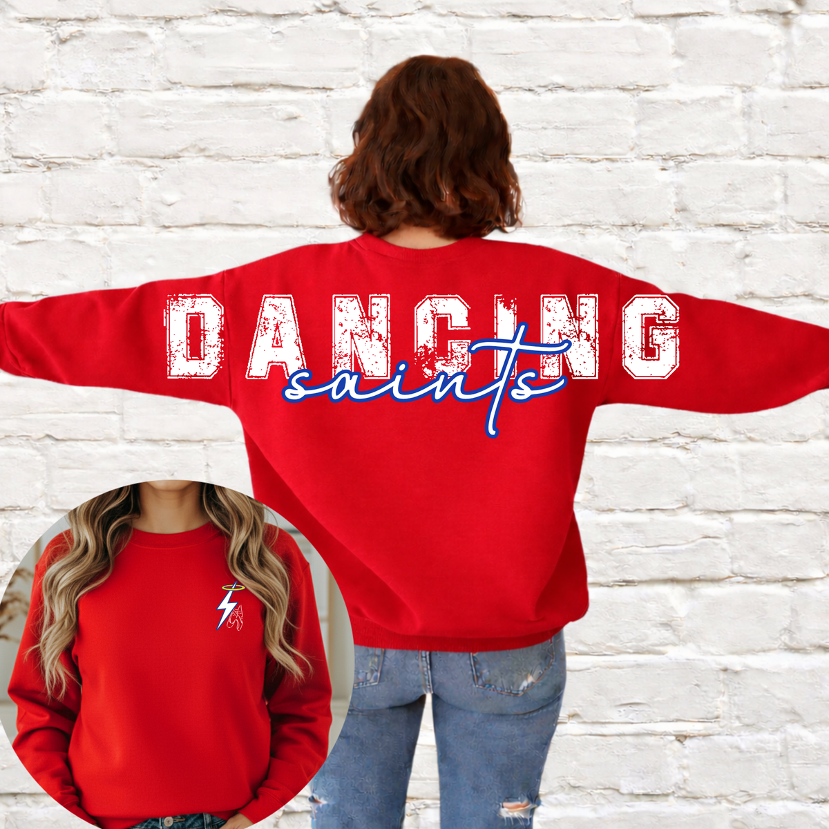 Dance Custom School Oversized Back