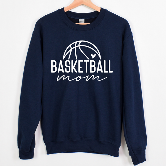 Basketball Mom with Basketball