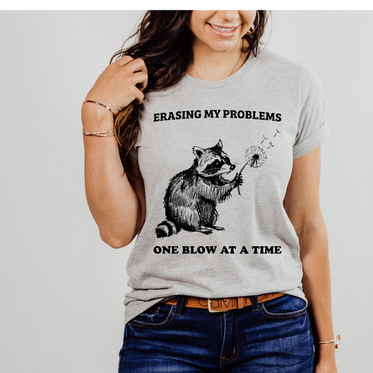 Erasing Life's Problems One Blow at a Time