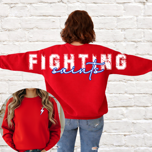 Fighting Saints School Oversized Back