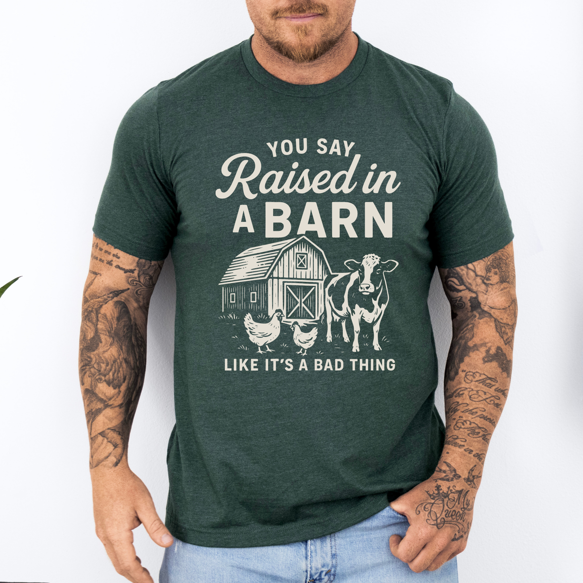 Raised in a Barn