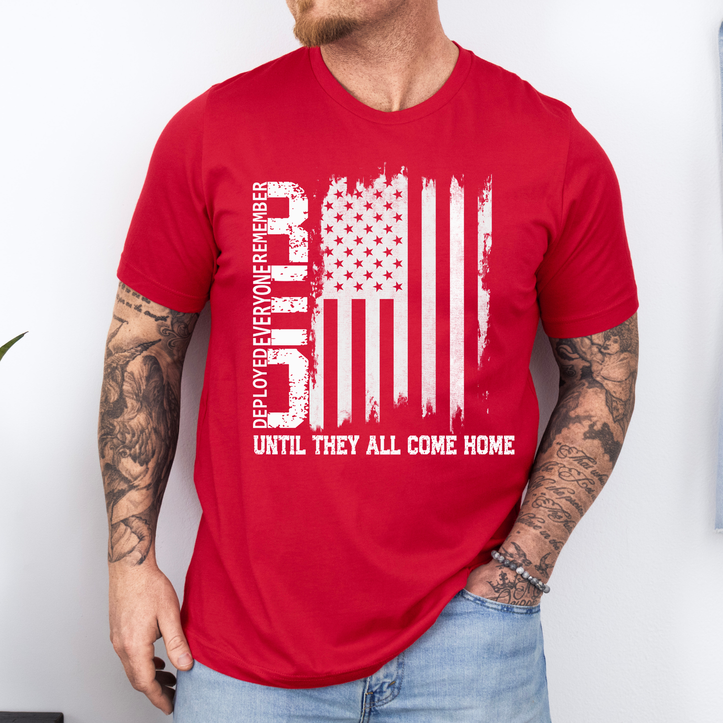 RED Vertical Flag