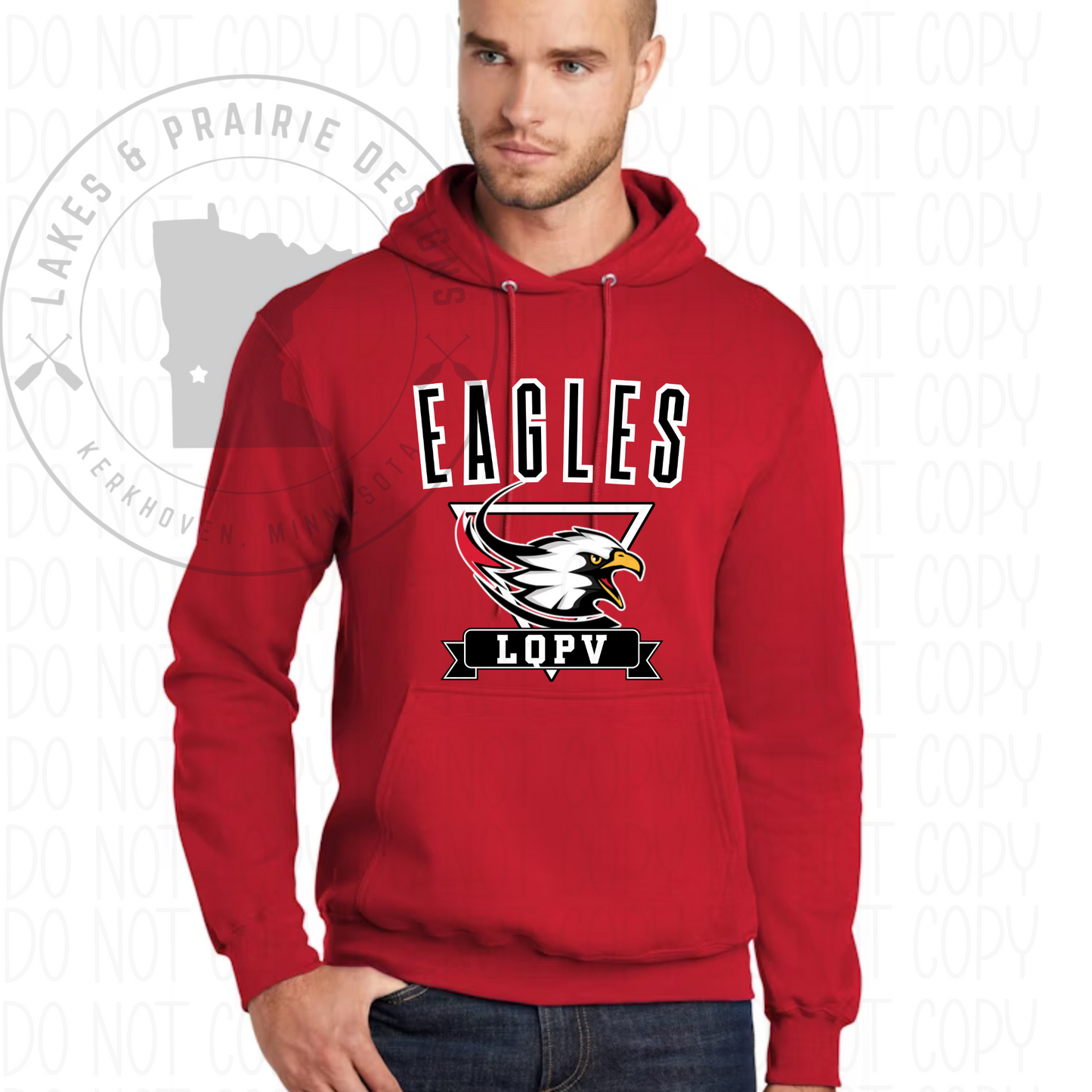 Vintage LQPV Eagles Tall Apparel