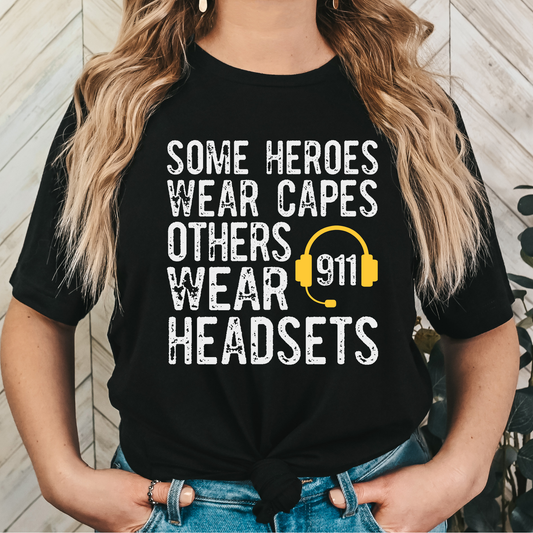 Some Heroes wear Headsets